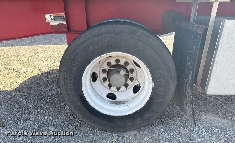 image for item EG7875 2012 Wilson CF1080 flatbed trailer