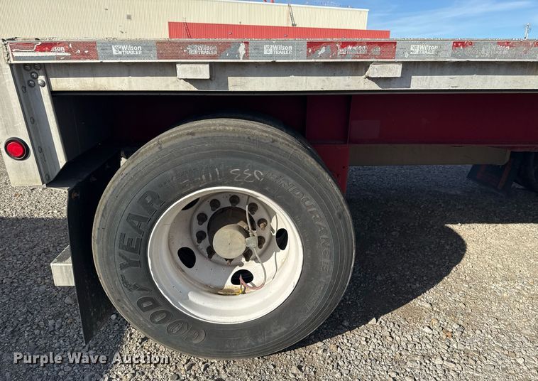 image for item EG7875 2012 Wilson CF1080 flatbed trailer