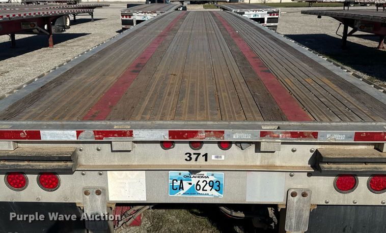 image for item EG7879 2012 Wilson CF1080 flatbed trailer