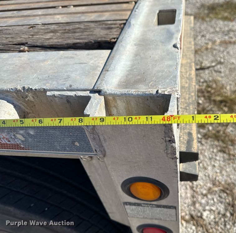 image for item EG7879 2012 Wilson CF1080 flatbed trailer