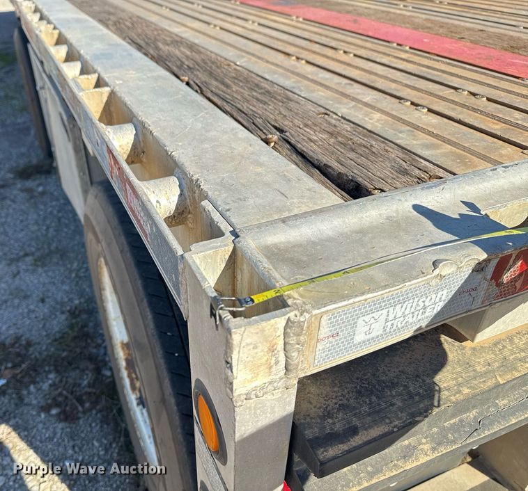 image for item EG7879 2012 Wilson CF1080 flatbed trailer