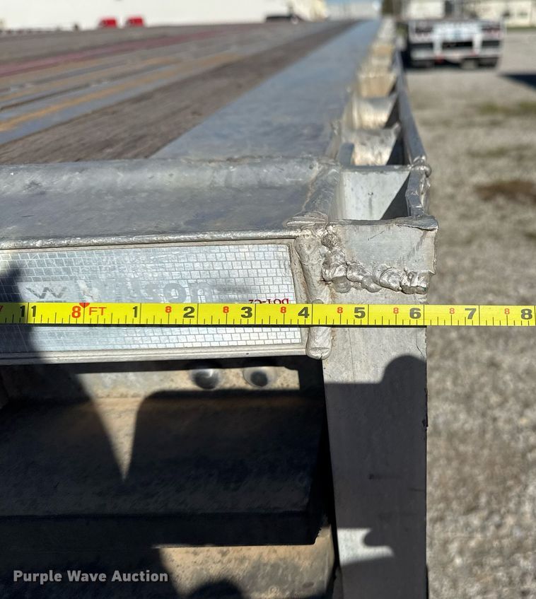 image for item EG7879 2012 Wilson CF1080 flatbed trailer