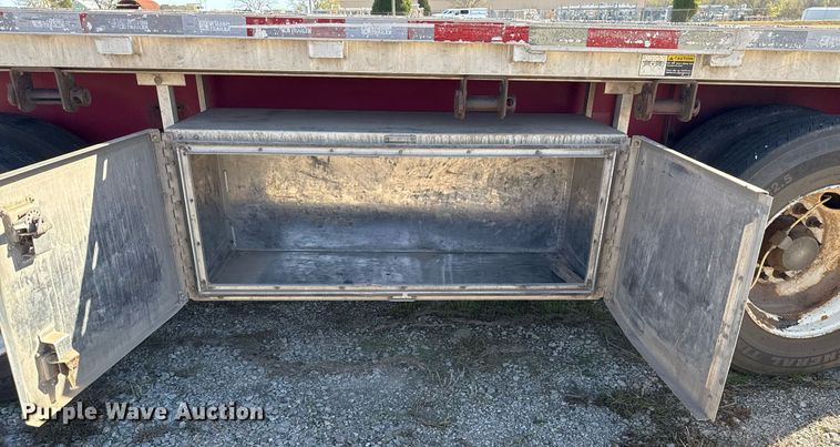 image for item EG7879 2012 Wilson CF1080 flatbed trailer