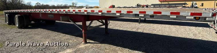 image for item EG7880 2012 Wilson CF1080 flatbed trailer