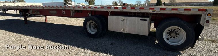 image for item EG7880 2012 Wilson CF1080 flatbed trailer