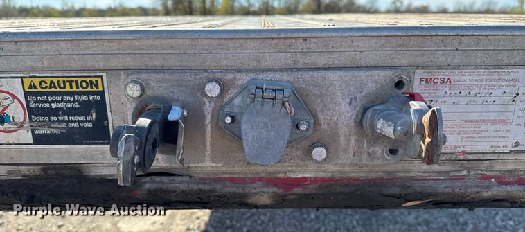 image for item EG7880 2012 Wilson CF1080 flatbed trailer