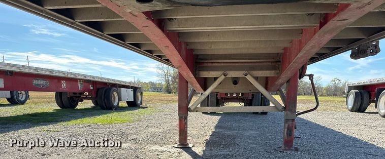 image for item EG7880 2012 Wilson CF1080 flatbed trailer