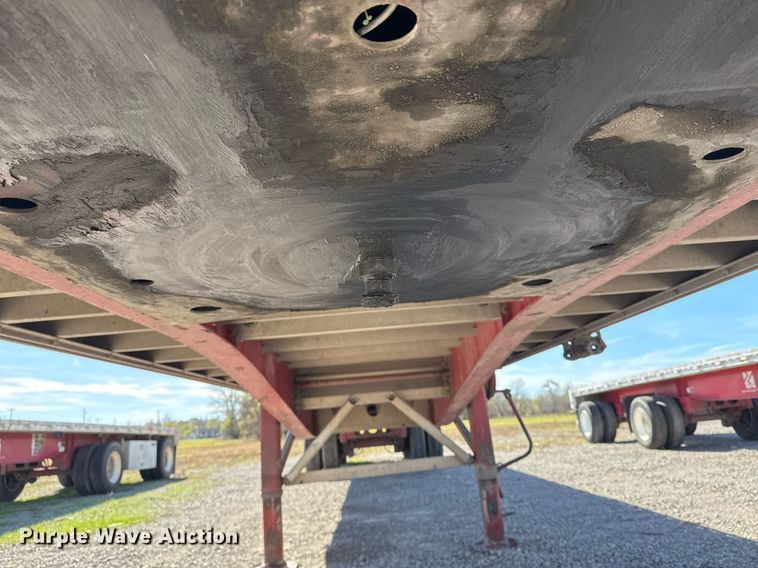 image for item EG7880 2012 Wilson CF1080 flatbed trailer