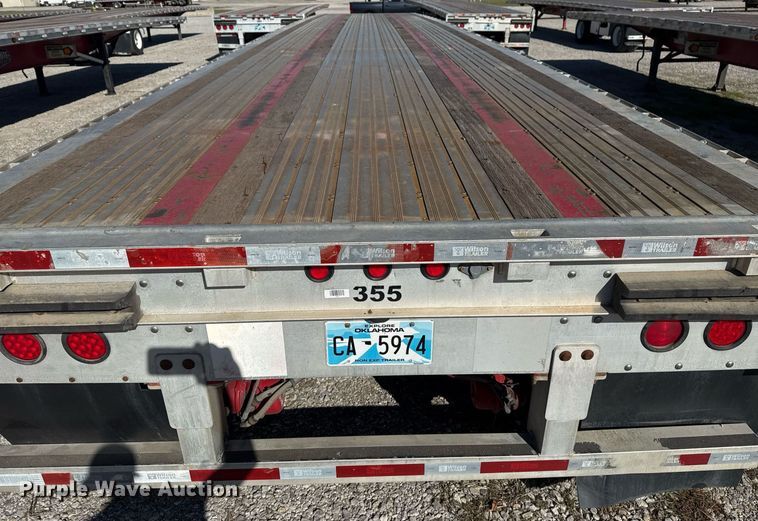 image for item EG7880 2012 Wilson CF1080 flatbed trailer