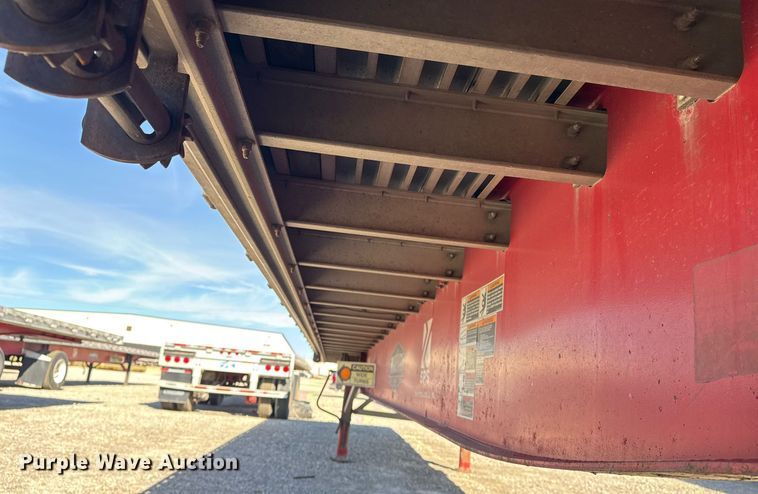 image for item EG7880 2012 Wilson CF1080 flatbed trailer