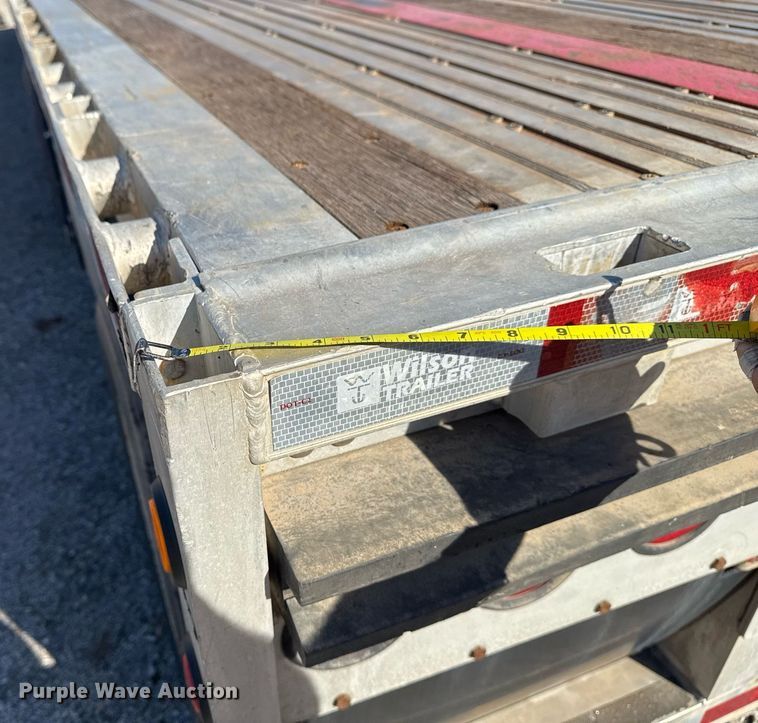 image for item EG7880 2012 Wilson CF1080 flatbed trailer