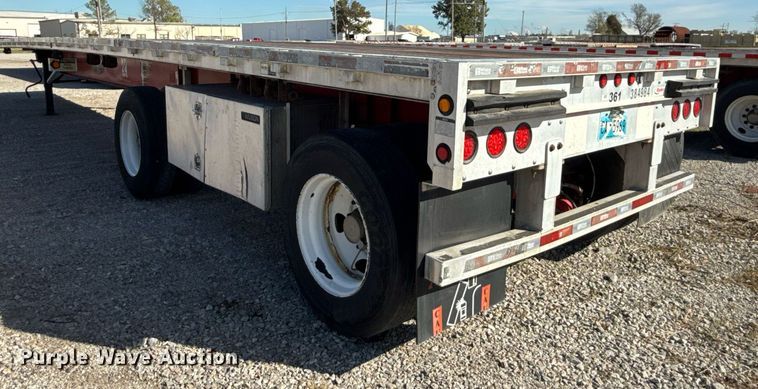 image for item EG7881 2012 Wilson CF1080 flatbed trailer