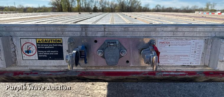 image for item EG7881 2012 Wilson CF1080 flatbed trailer