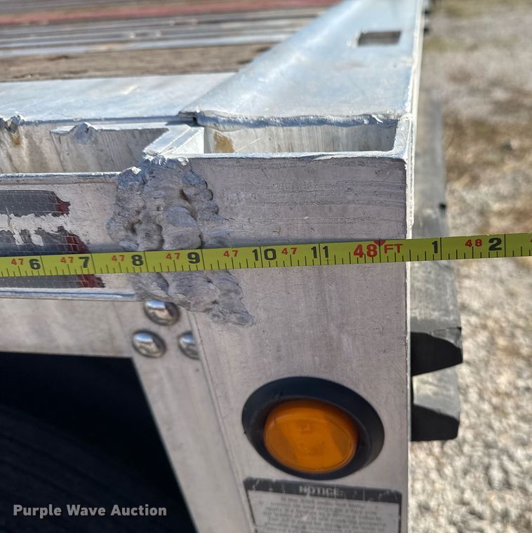 image for item EG7881 2012 Wilson CF1080 flatbed trailer