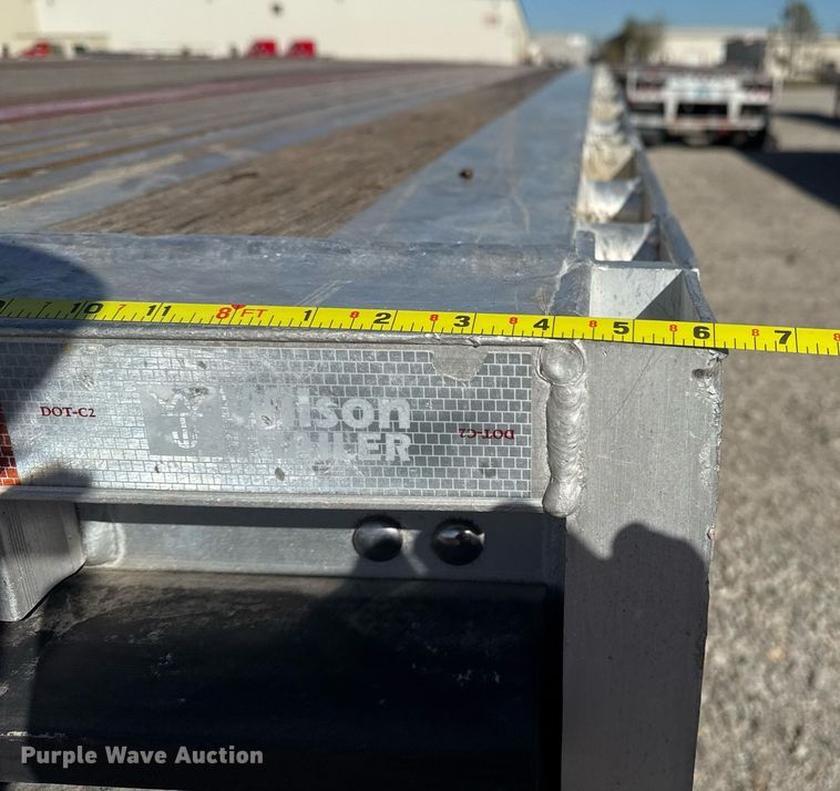 image for item EG7881 2012 Wilson CF1080 flatbed trailer