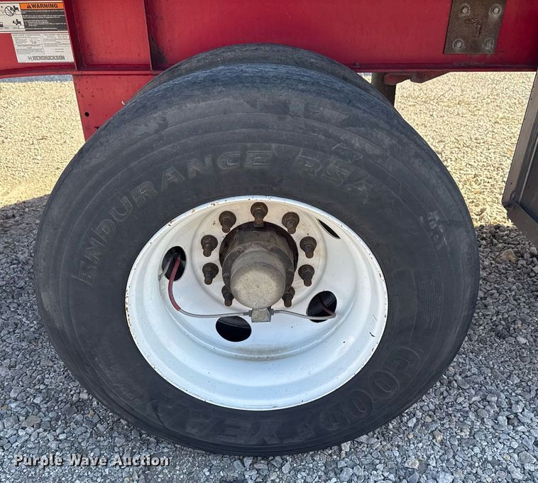 image for item EG7881 2012 Wilson CF1080 flatbed trailer