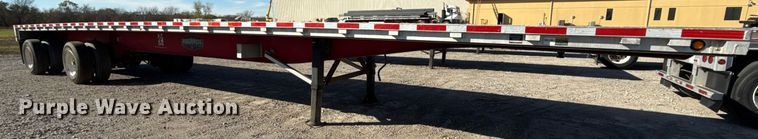 image for item EG7882 2012 Wilson CF1080 flatbed trailer