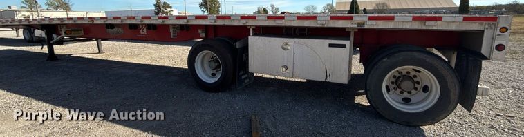 image for item EG7882 2012 Wilson CF1080 flatbed trailer