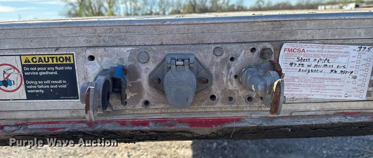 image for item EG7882 2012 Wilson CF1080 flatbed trailer