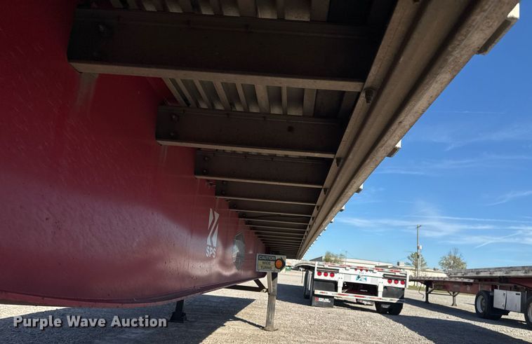 image for item EG7882 2012 Wilson CF1080 flatbed trailer