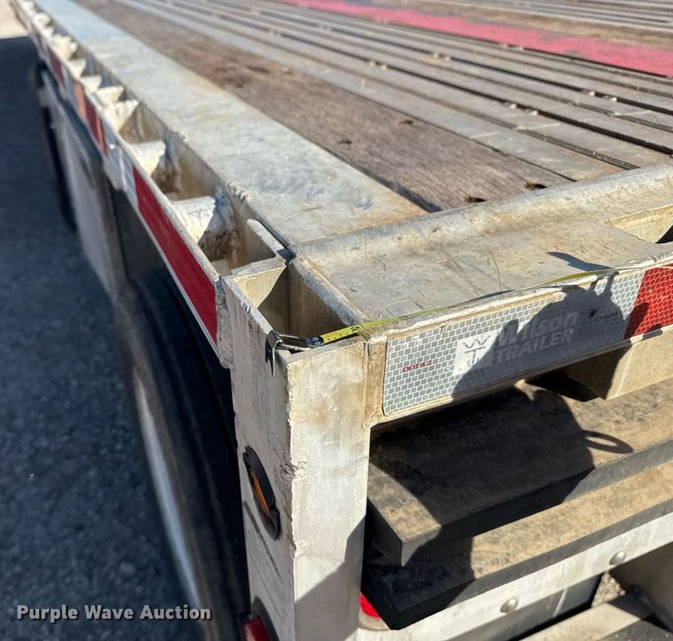 image for item EG7882 2012 Wilson CF1080 flatbed trailer