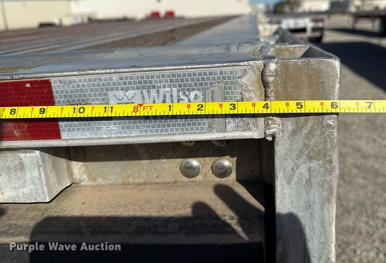 image for item EG7882 2012 Wilson CF1080 flatbed trailer