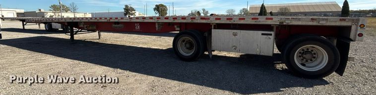 image for item EG7883 2012 Wilson CF1080 flatbed trailer