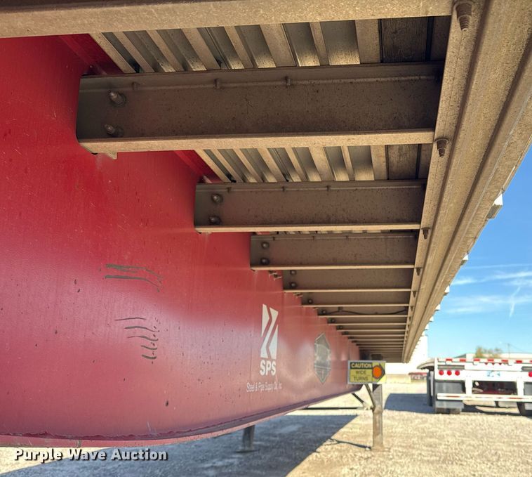 image for item EG7883 2012 Wilson CF1080 flatbed trailer