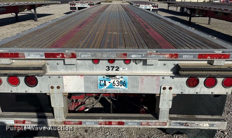 image for item EG7883 2012 Wilson CF1080 flatbed trailer