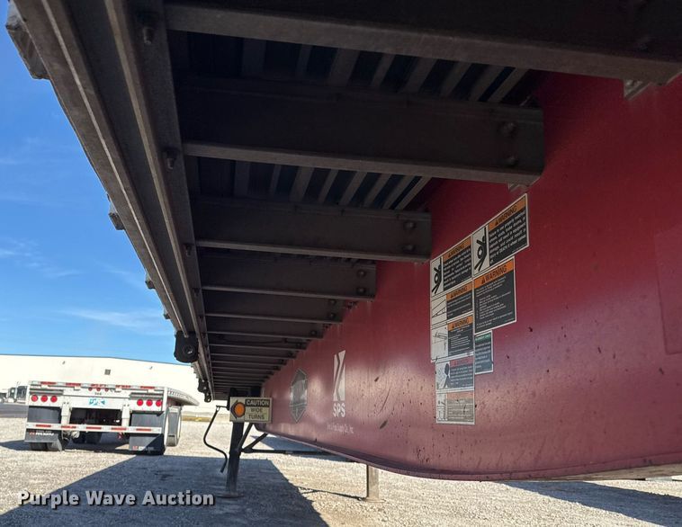 image for item EG7883 2012 Wilson CF1080 flatbed trailer