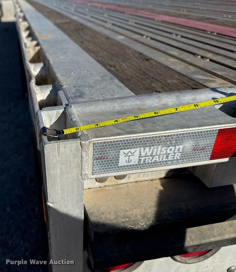 image for item EG7883 2012 Wilson CF1080 flatbed trailer