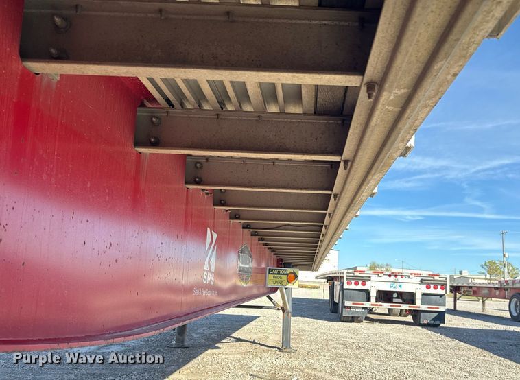 image for item EG7884 2012 Wilson CF1080 flatbed trailer