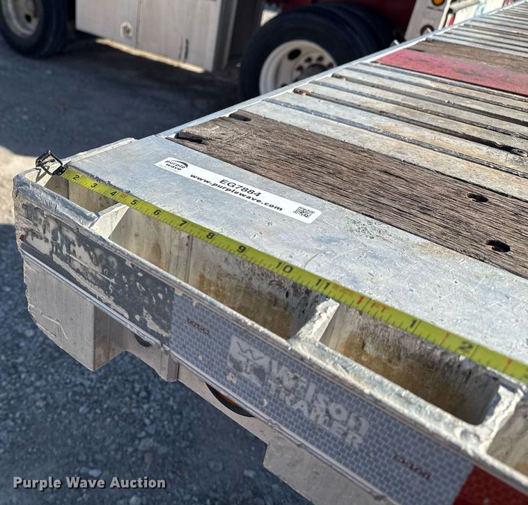 image for item EG7884 2012 Wilson CF1080 flatbed trailer