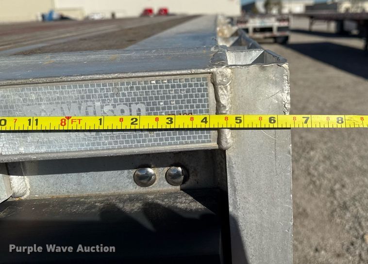 image for item EG7884 2012 Wilson CF1080 flatbed trailer