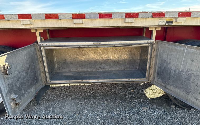 image for item EG7884 2012 Wilson CF1080 flatbed trailer