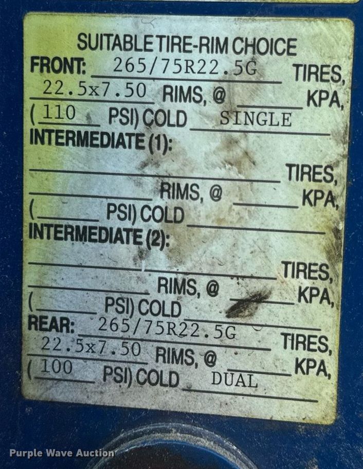 image for item EH7241 2000 International  4900 box truck