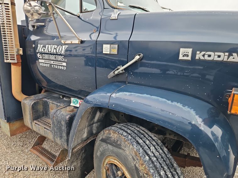 image for item EI8554 1988 Chevrolet Kodiak utility / service truck