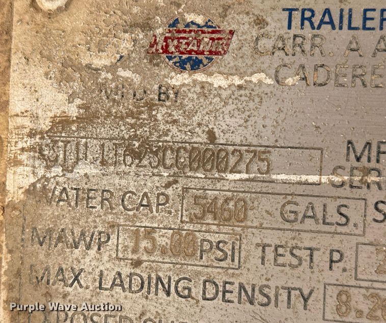 image for item EJ3200 2012 Tytal vacuum trailer