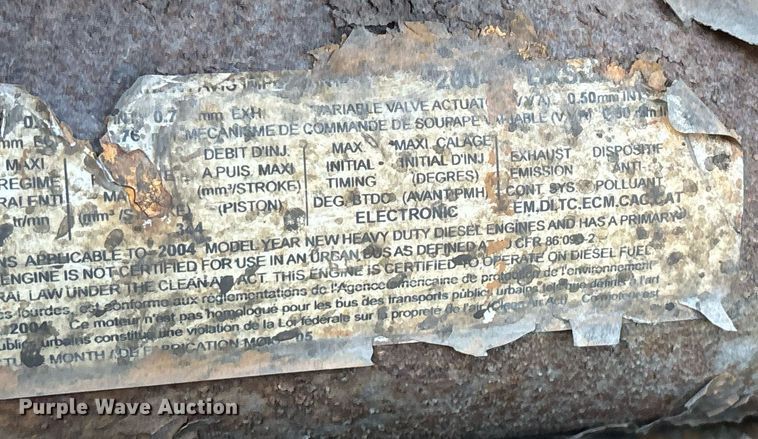 image for item EL8999 2005 International 9900i semi truck