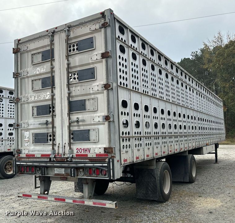 image for item EM0003 2018 Merritt livestock trailer