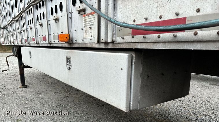 image for item EM0003 2018 Merritt livestock trailer