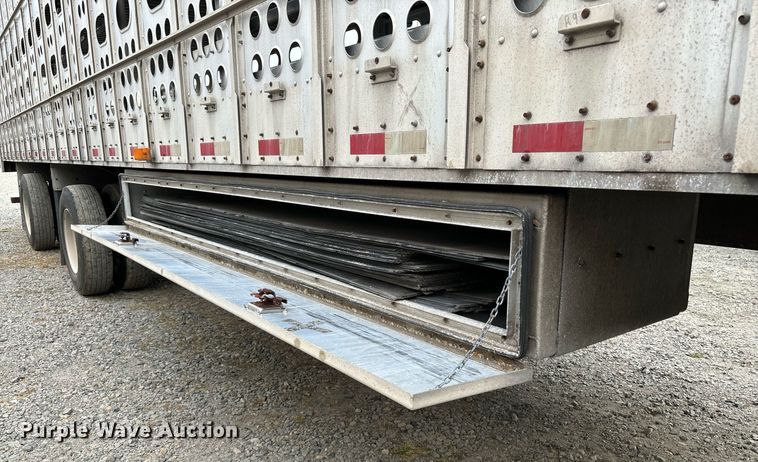 image for item EM0003 2018 Merritt livestock trailer