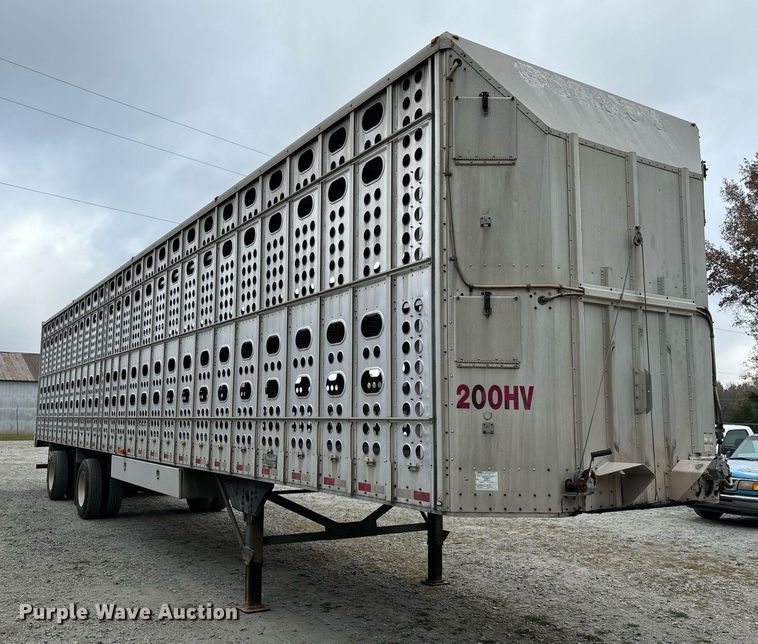 image for item EM0004 2018 Merritt livestock trailer