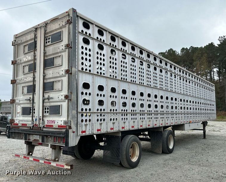 image for item EM0004 2018 Merritt livestock trailer