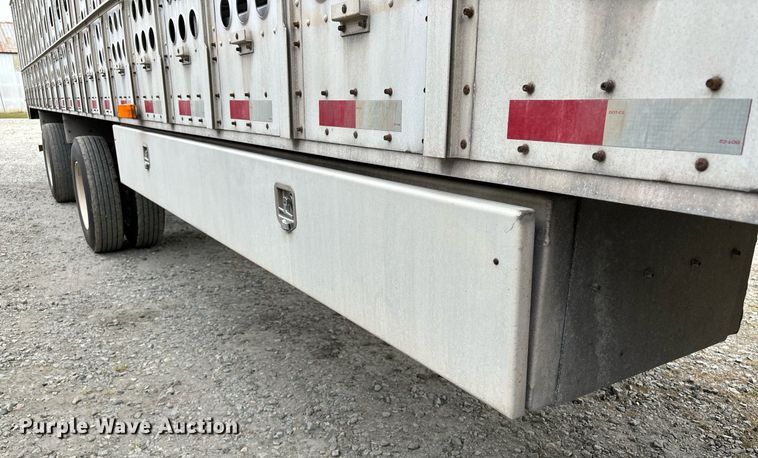 image for item EM0004 2018 Merritt livestock trailer