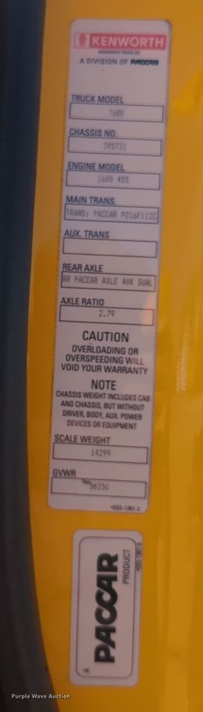 image for item EQ2462 2021 Kenworth T680 semi truck