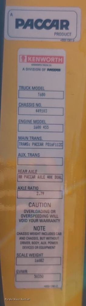 image for item EQ2464 2021 Kenworth T680 semi truck