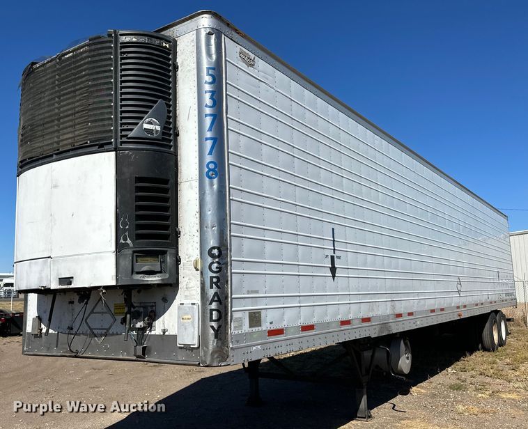 image for item ER8158 2013 Wabash RFALHSA refrigerated van trailer