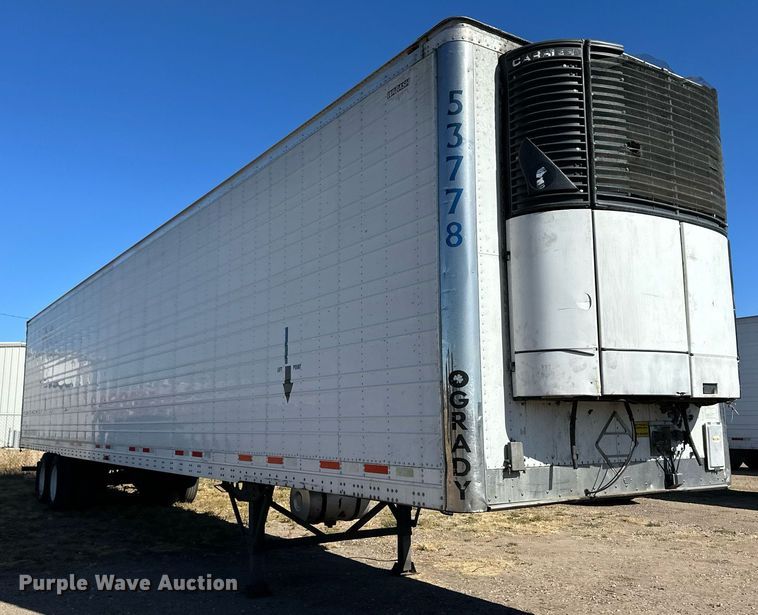 image for item ER8158 2013 Wabash RFALHSA refrigerated van trailer