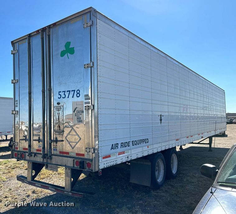 image for item ER8158 2013 Wabash RFALHSA refrigerated van trailer